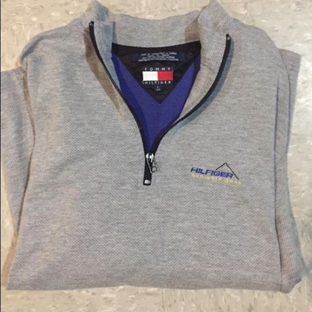 Vintage Tommy Hilfiger active gear pull over